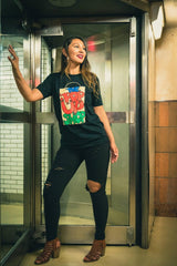 The Pop Up Shop Logo Tee- Black