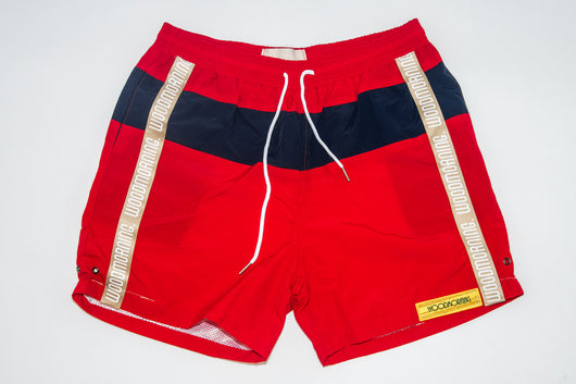 Woodmorning Trunk Shorts- Red