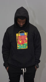 The Pop Up Shop Logo Hoodie Black