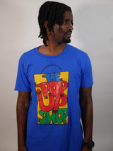 The Pop Up Shop Logo Tee Blue