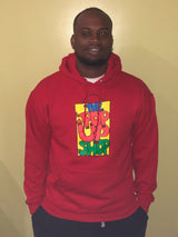 The Pop Up Shop Logo Hoodie- Red